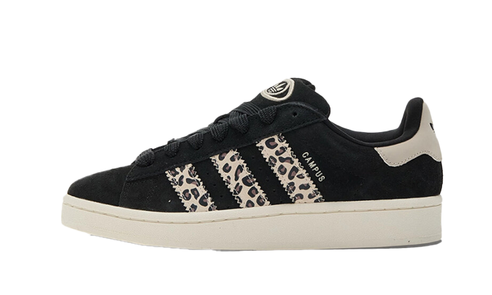 Leopard Print Adidas Campus Black Womens Adidas Campus 00s Black