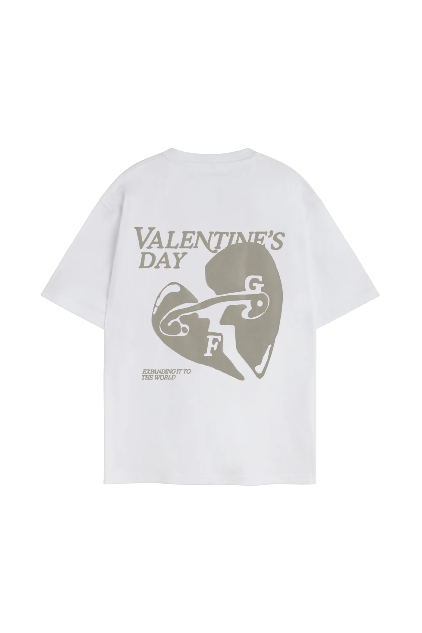 Fakegods Valentines Tee White
