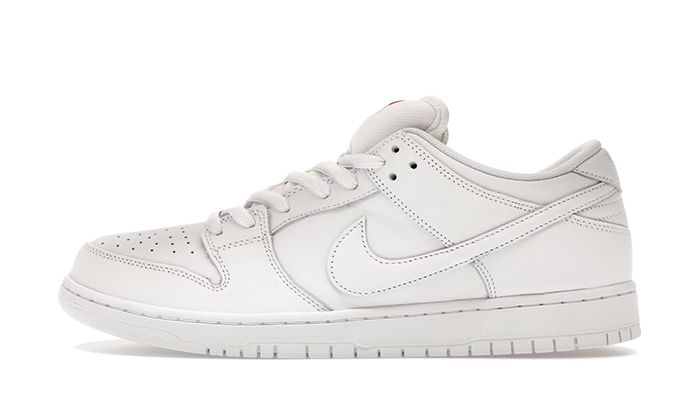 Nike SB Dunk Low Pro Triple White – Newcop Nike SB Dunk Low Pro Triple White – Newcop