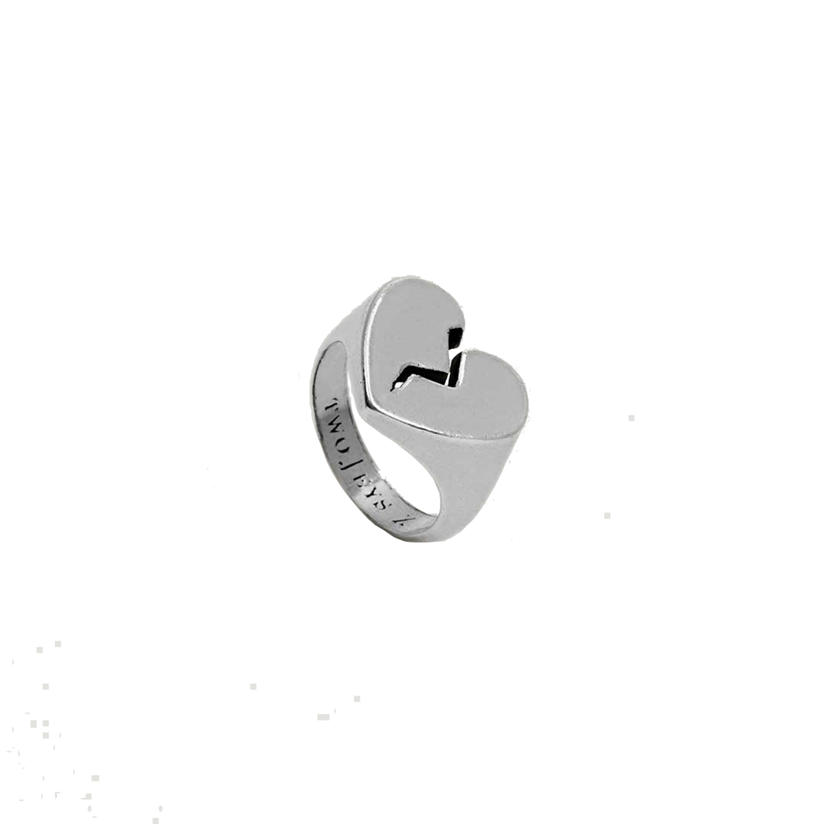 Twojeys Broken Heart Ring