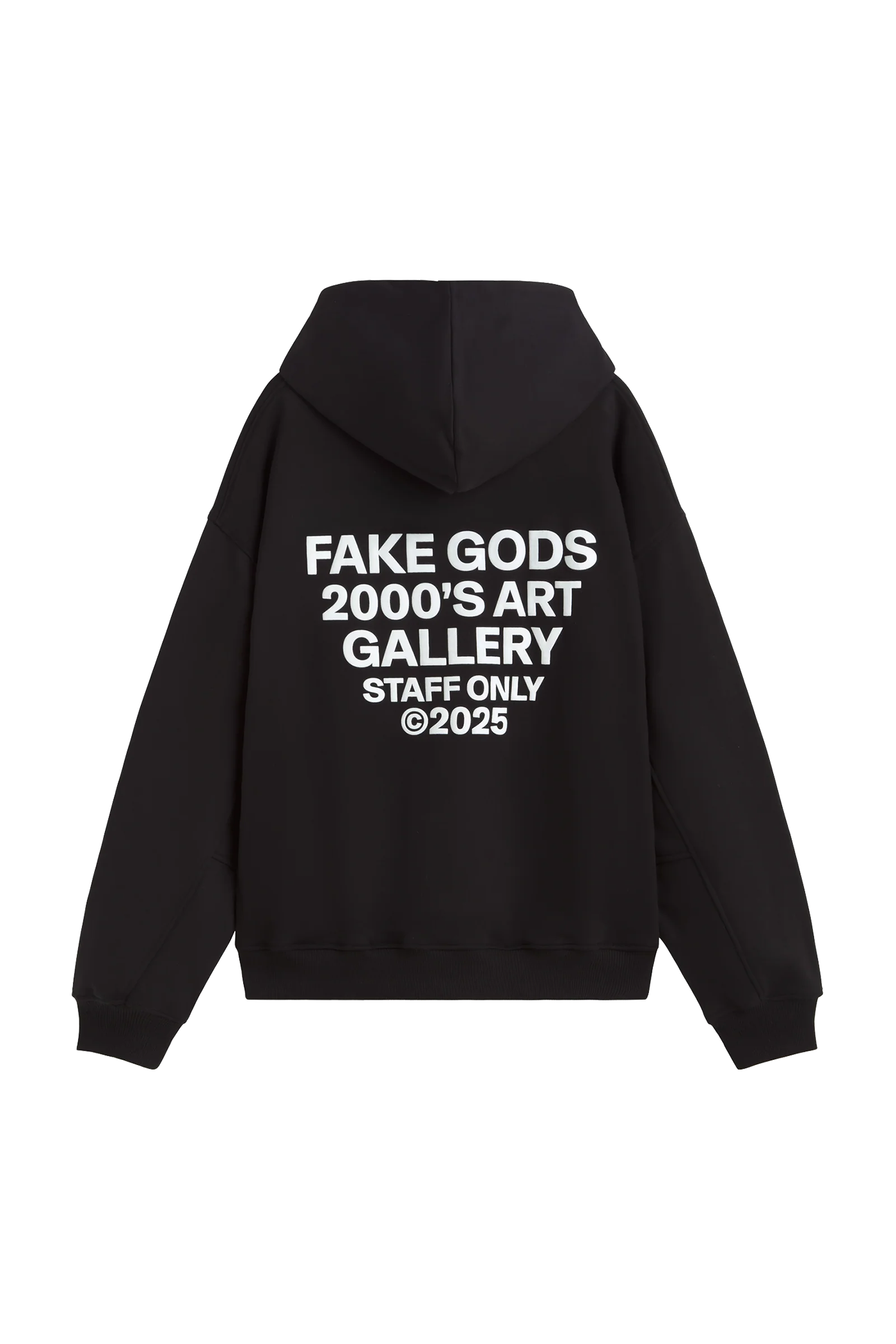 Fakegods Staff Hoodie Black