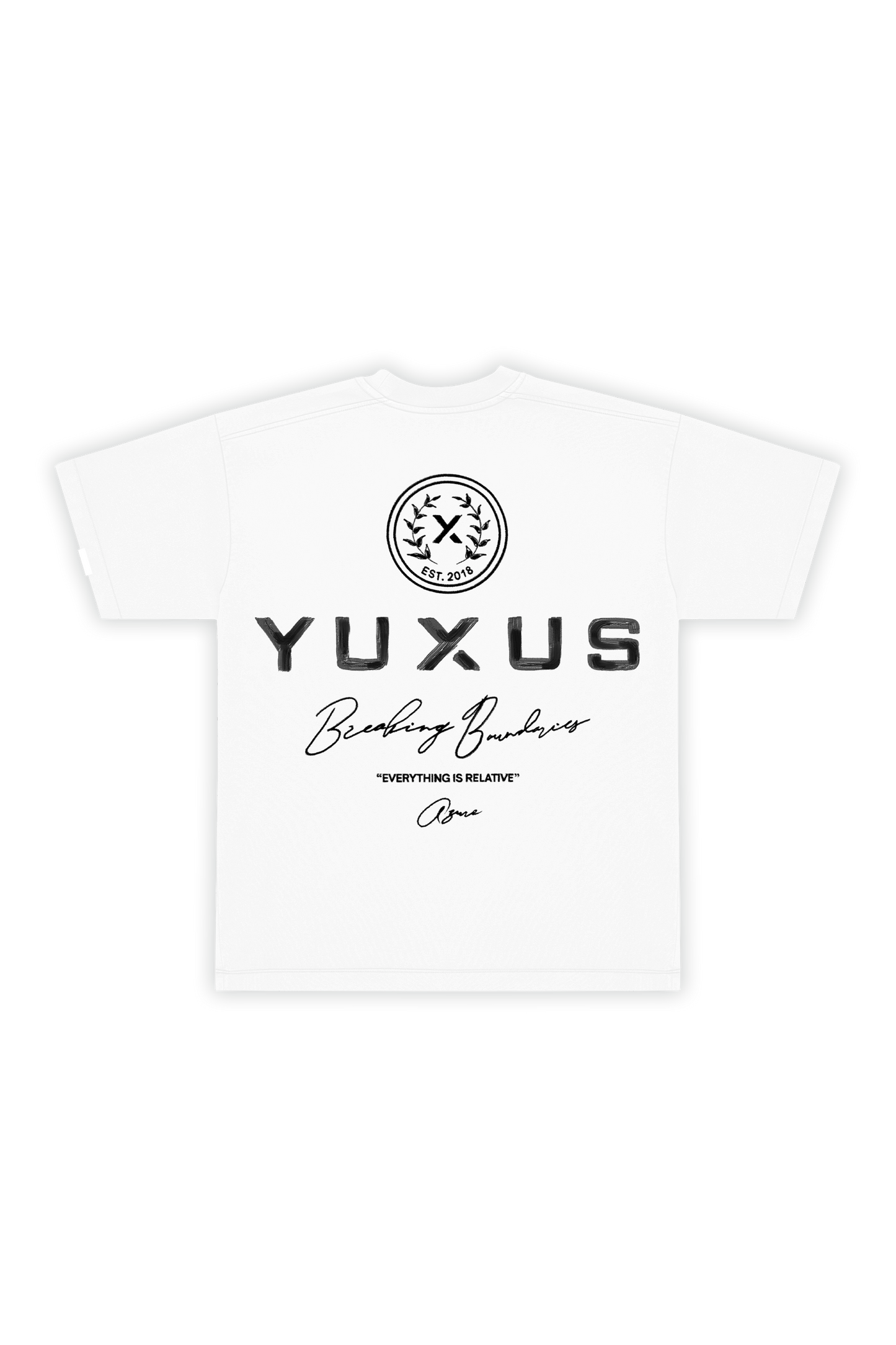 YUXUS HAMMER AZURE TEE