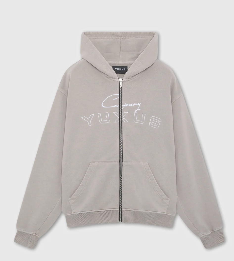 YUXUS LAVA GRAYSCALE ZIP
