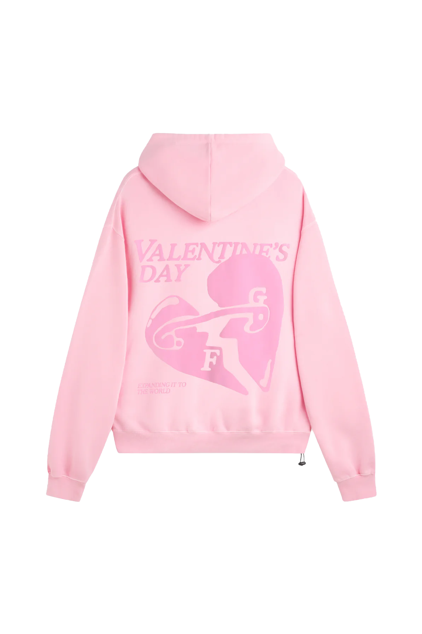 Fakegods Valentines Hoodie Rose