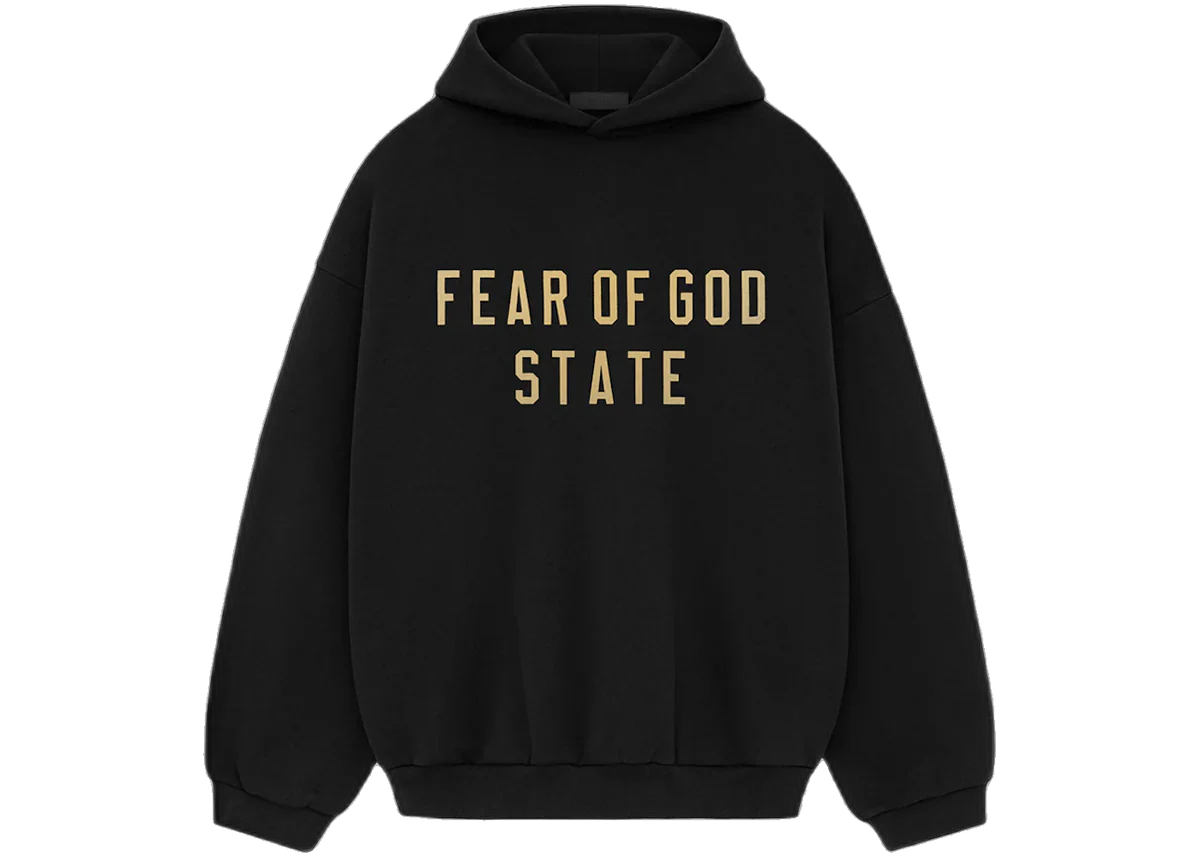 Fear Of God Essentials Hoodie Fleece Gold