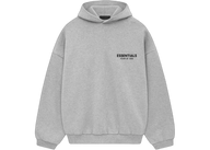 Fear Of God Essentials Hoodie Fleece Light Heather Gray