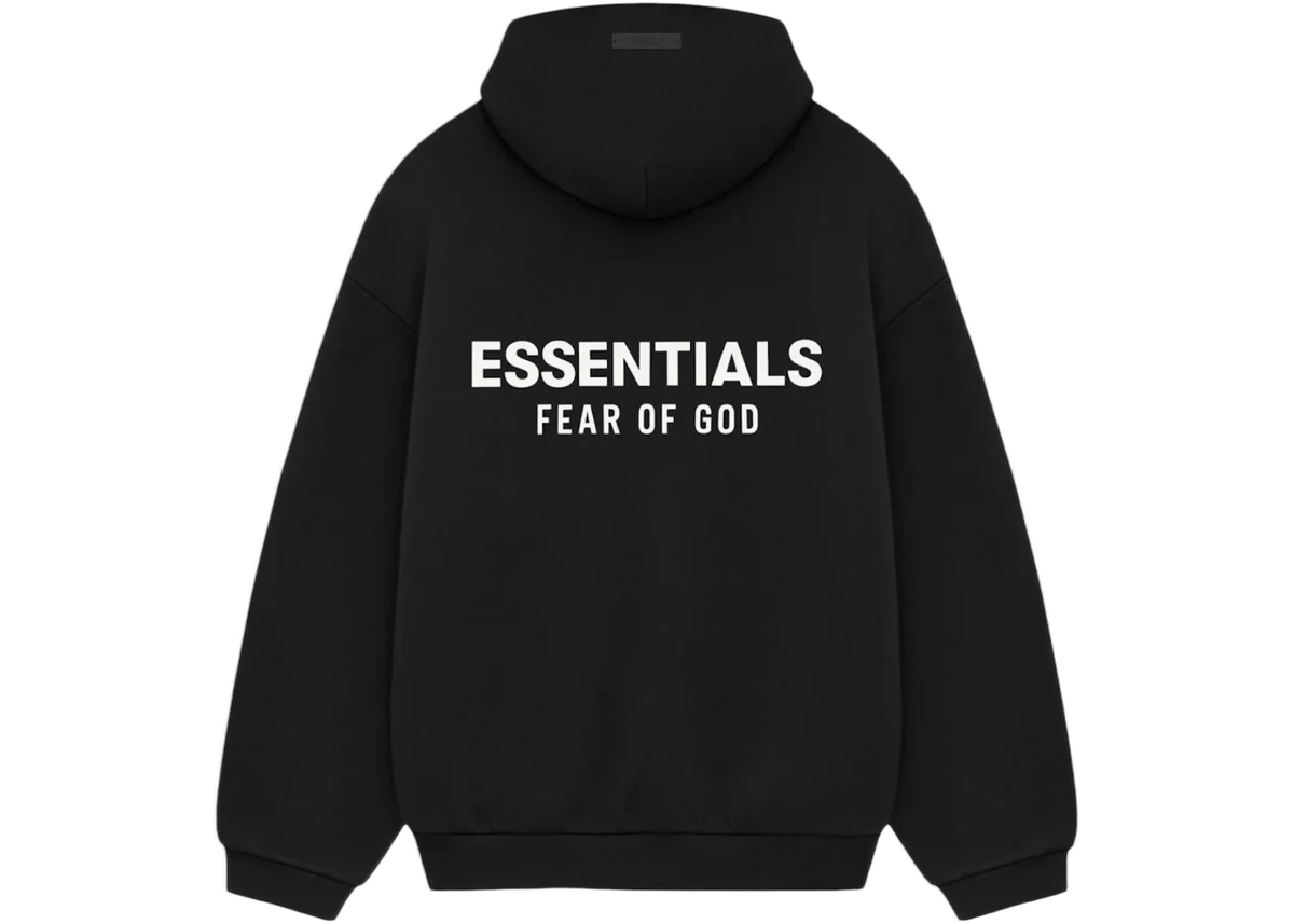 Fear of God Essentials Hoodie Fleece Black