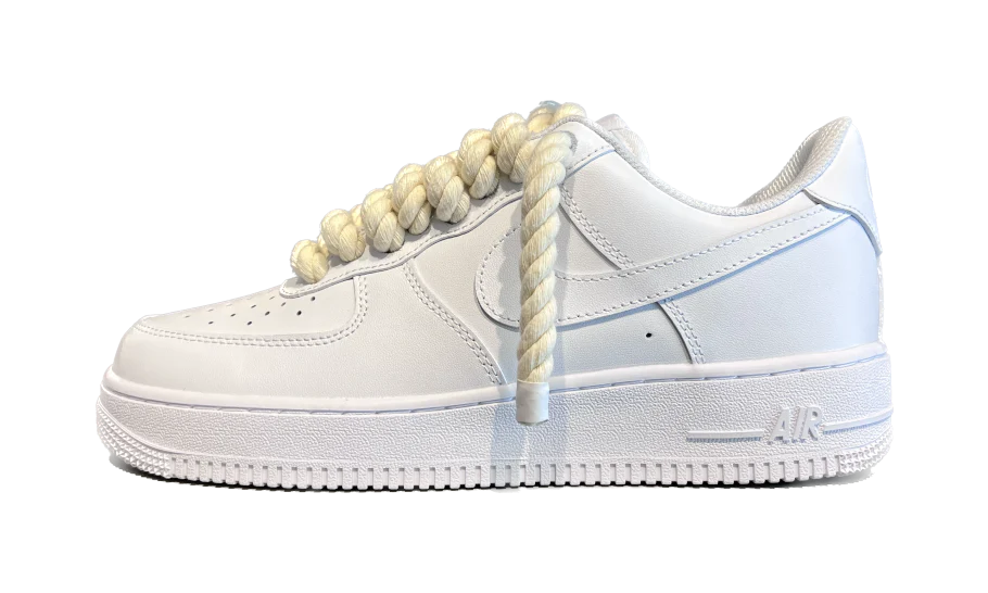 Rope Laces Lace Up Af1 Custom Air Force