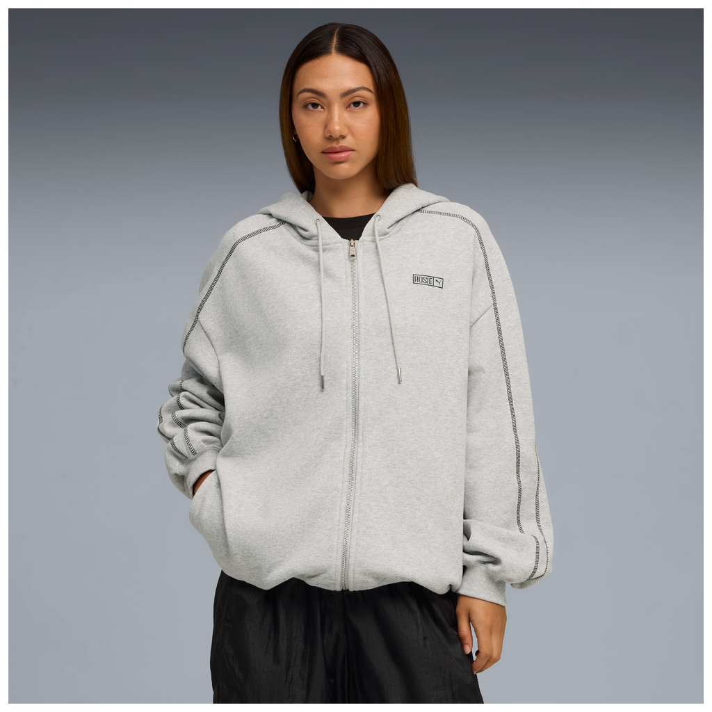 PUMA x ROSÉ T7 Hoodie Grey