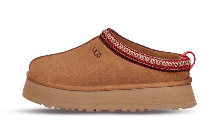【新品未使用】UGG Tazzlita 25 アグ Chestnut UGG TAZZ FLAT SLIPPER IN CHESTNUT – AKIRA