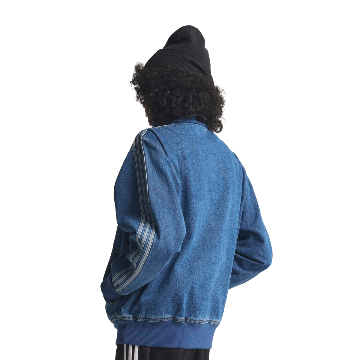 Adidas Denim FB Track Top Vintage - vista trasera