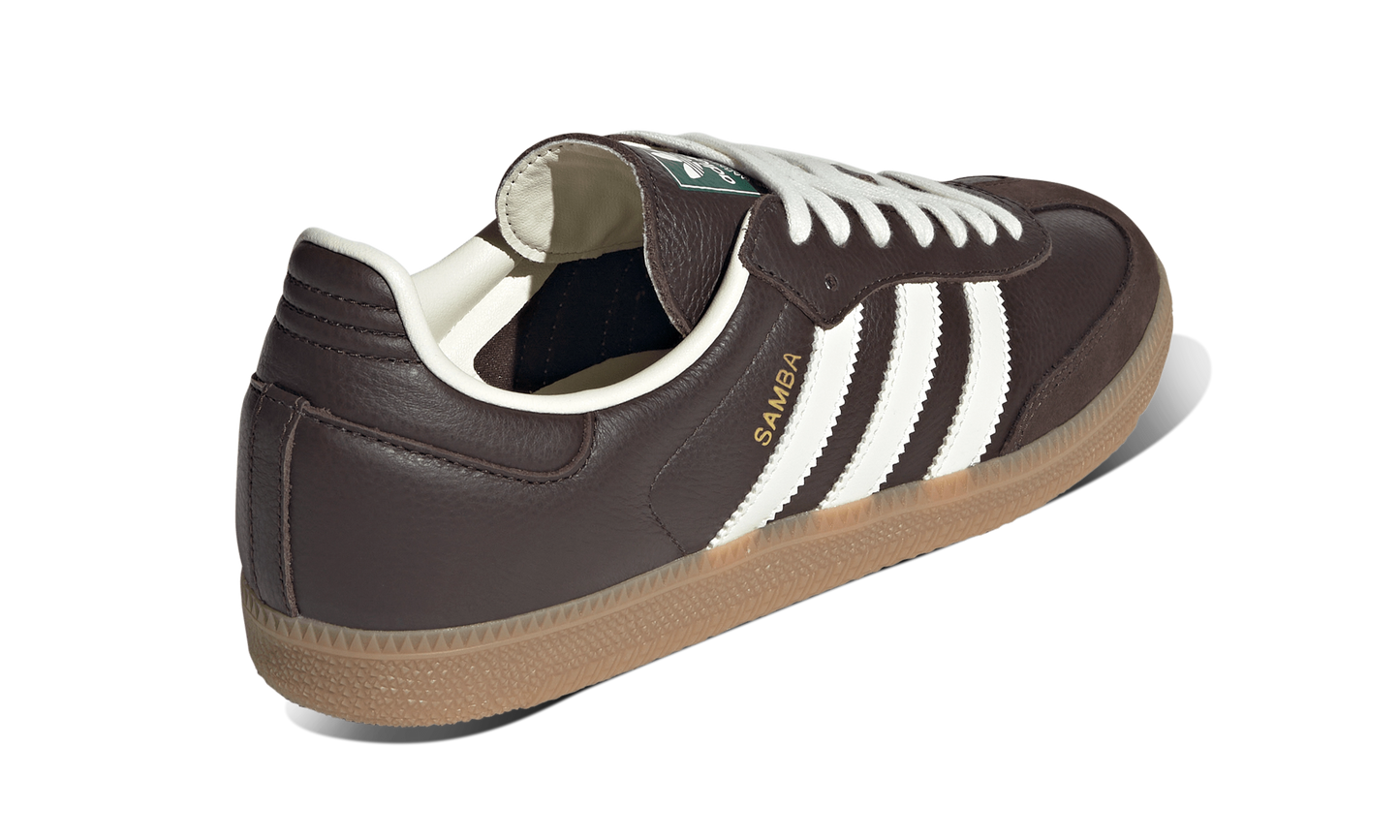 Adidas Samba OG Dark Brown Off White Gum
