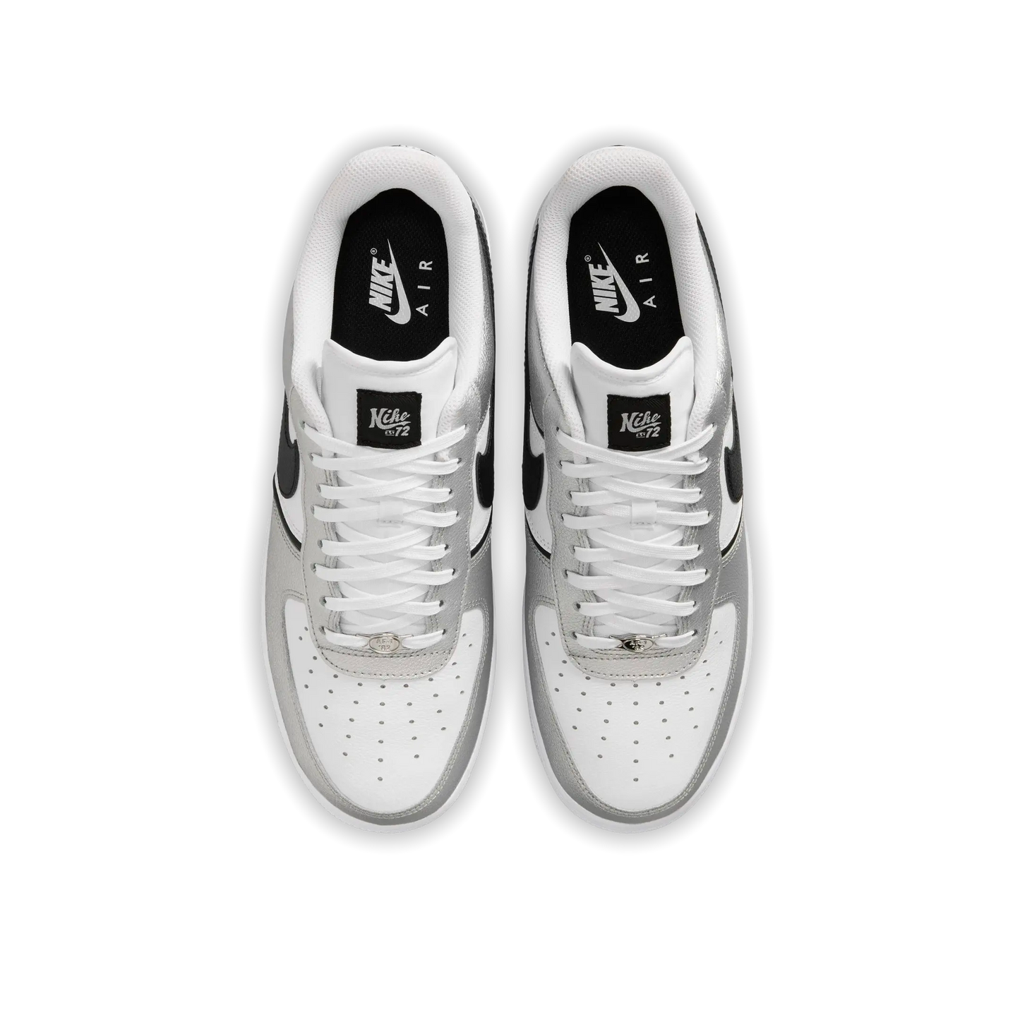 Nike Air Force 1 Low 07 LV8 Metallic Silver White Black