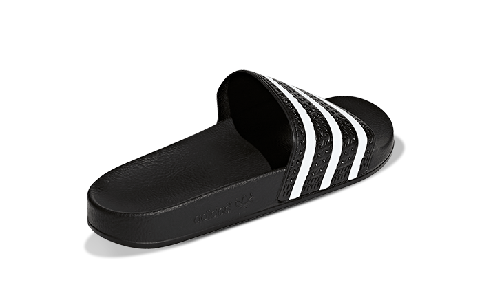 Adidas Adilette Slides Black White