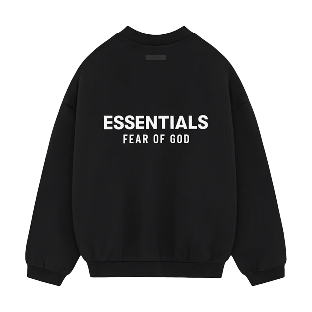 Fear of God Essentials Crewneck Fleece Black