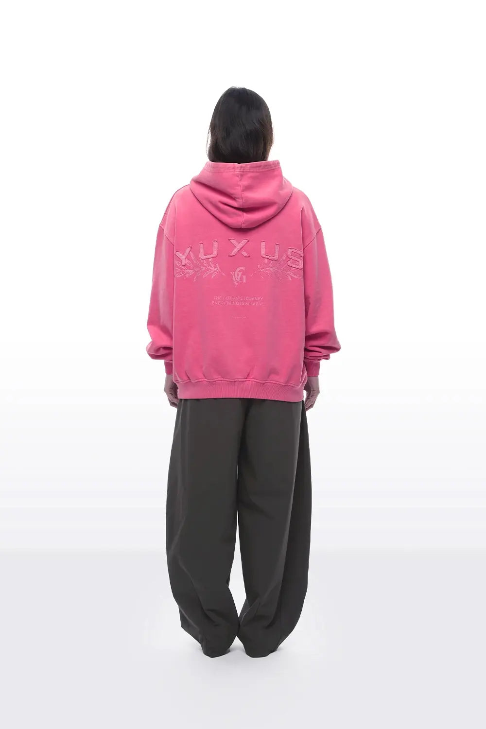 YUXUS MAGENTA VANGUARD HOODIE