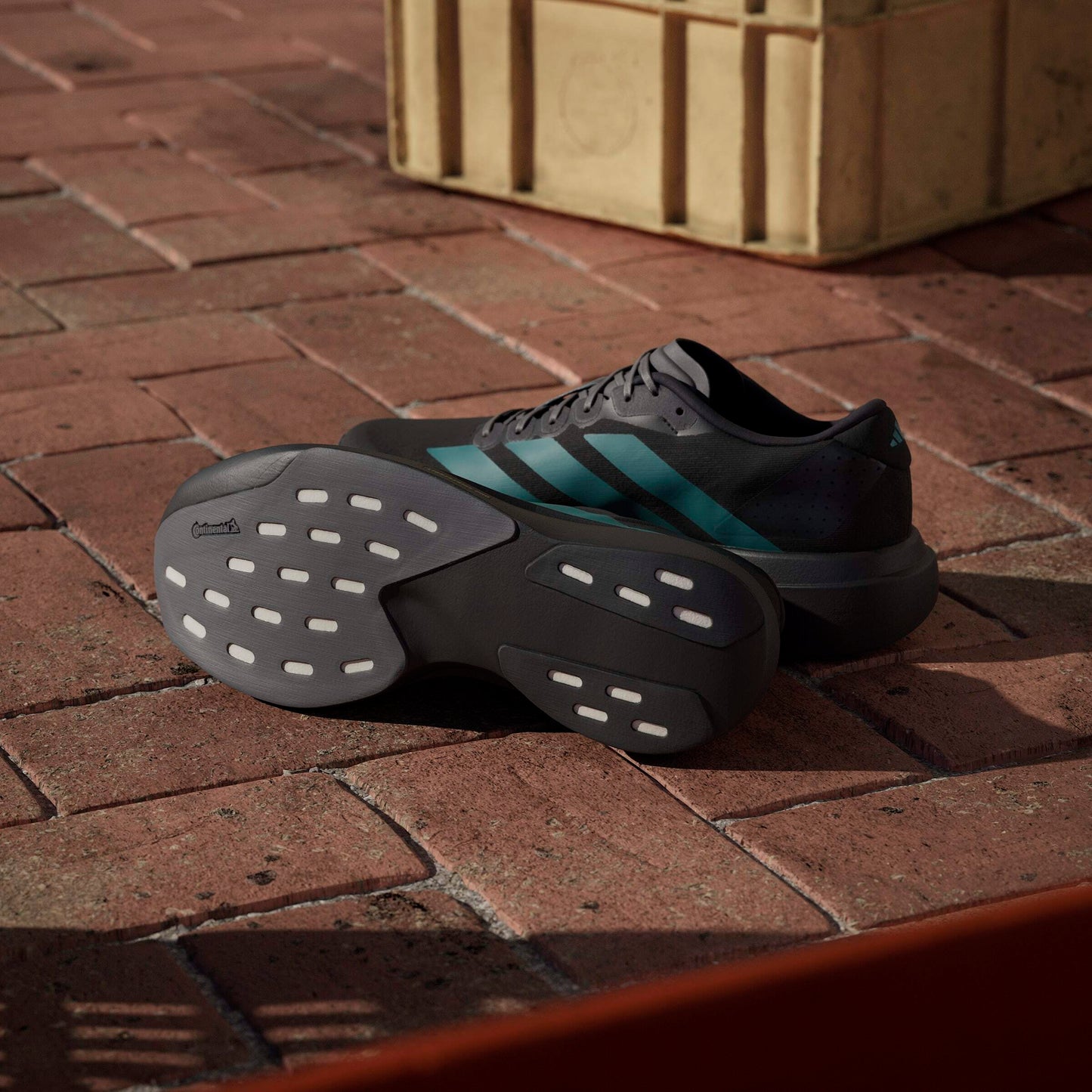 Newcop Adidas Adizero Evo Sl Black Pure Teal Zapatillas 7