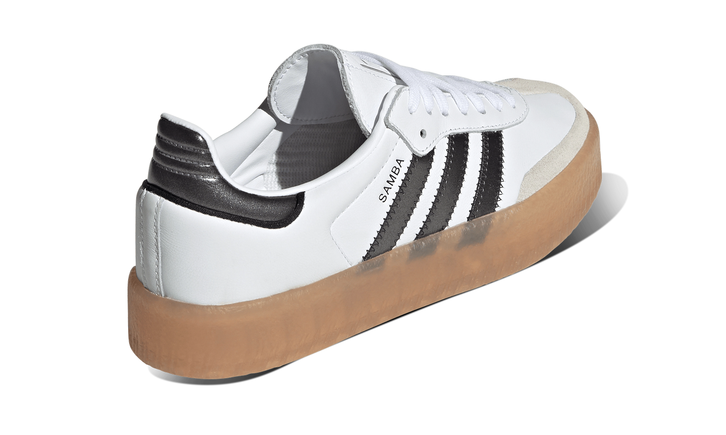 Newcop Adidas Mujer Sambae Cloud White Black Gum Zapatillas 3
