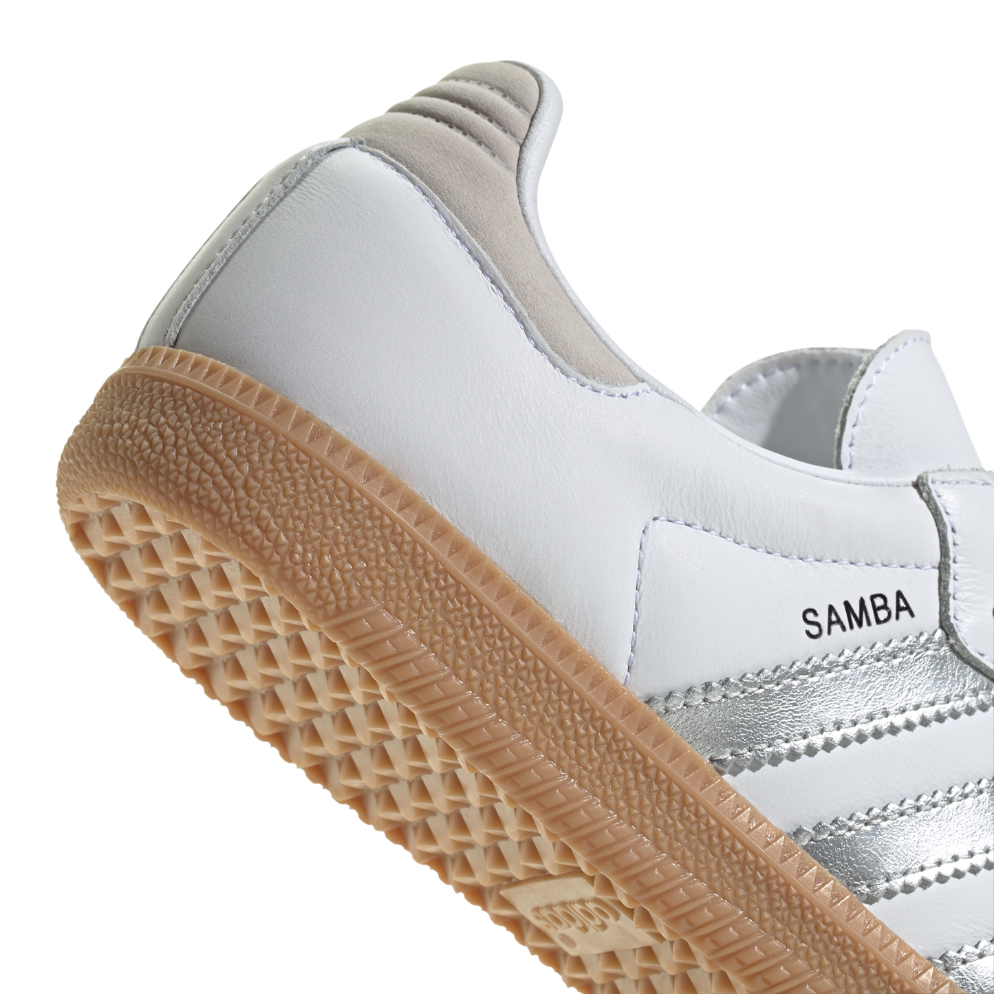 Newcop Adidas Samba Og White Silver Metallic Grey Zapatillas 5