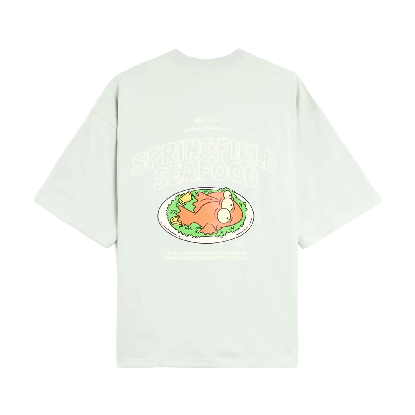 Newcop Adidas X The Simpsons Gfx Tee Linen Green Ropa 2