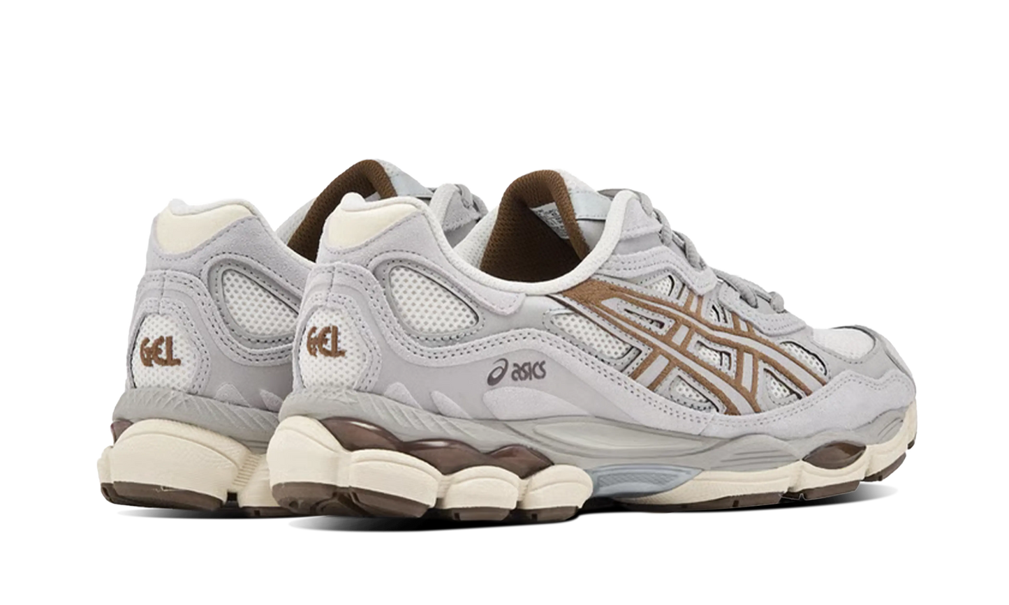 Newcop Asics Gel-nyc Cream Cement Grey Brown Zapatillas 3