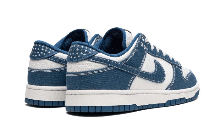 Newcop Dunk Low Industrial Blue Sashiko Zapatillas 3