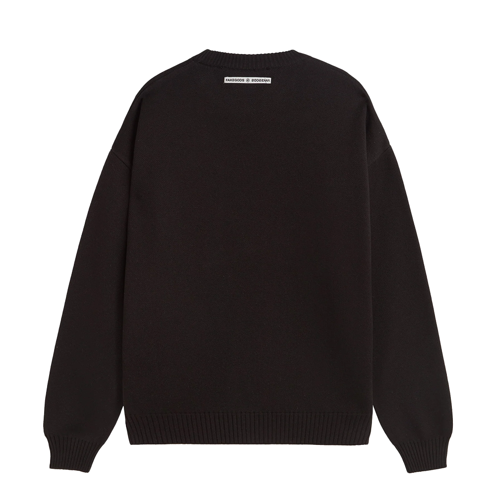 Newcop Fakegods Billiard Knitted Sweater Black Ropa 2