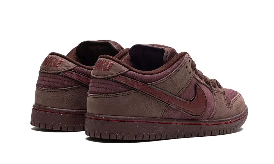 Newcop Nike Sb Dunk Low City Of Love Burgundy Crush Zapatillas 2
