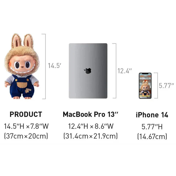 Newcop Pop Mart Labubu Time To Chill Vinyl Plush Doll Accesorios 3
