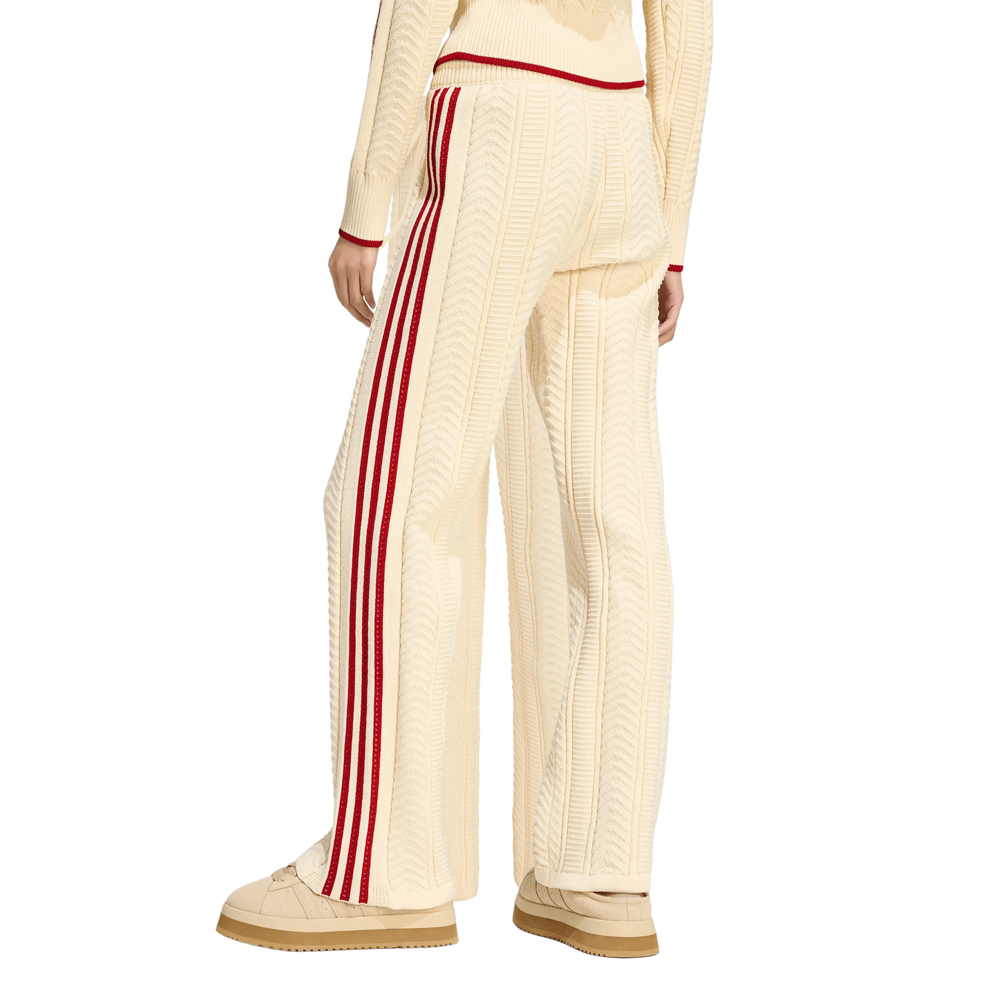 Adidas SST Wide Leg Track Pants Violet