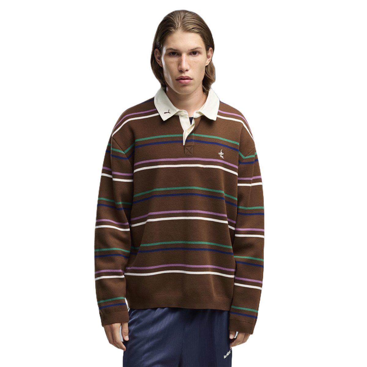 Polo PUMA x Le Père Knitted Polo Potting Soil – modelo