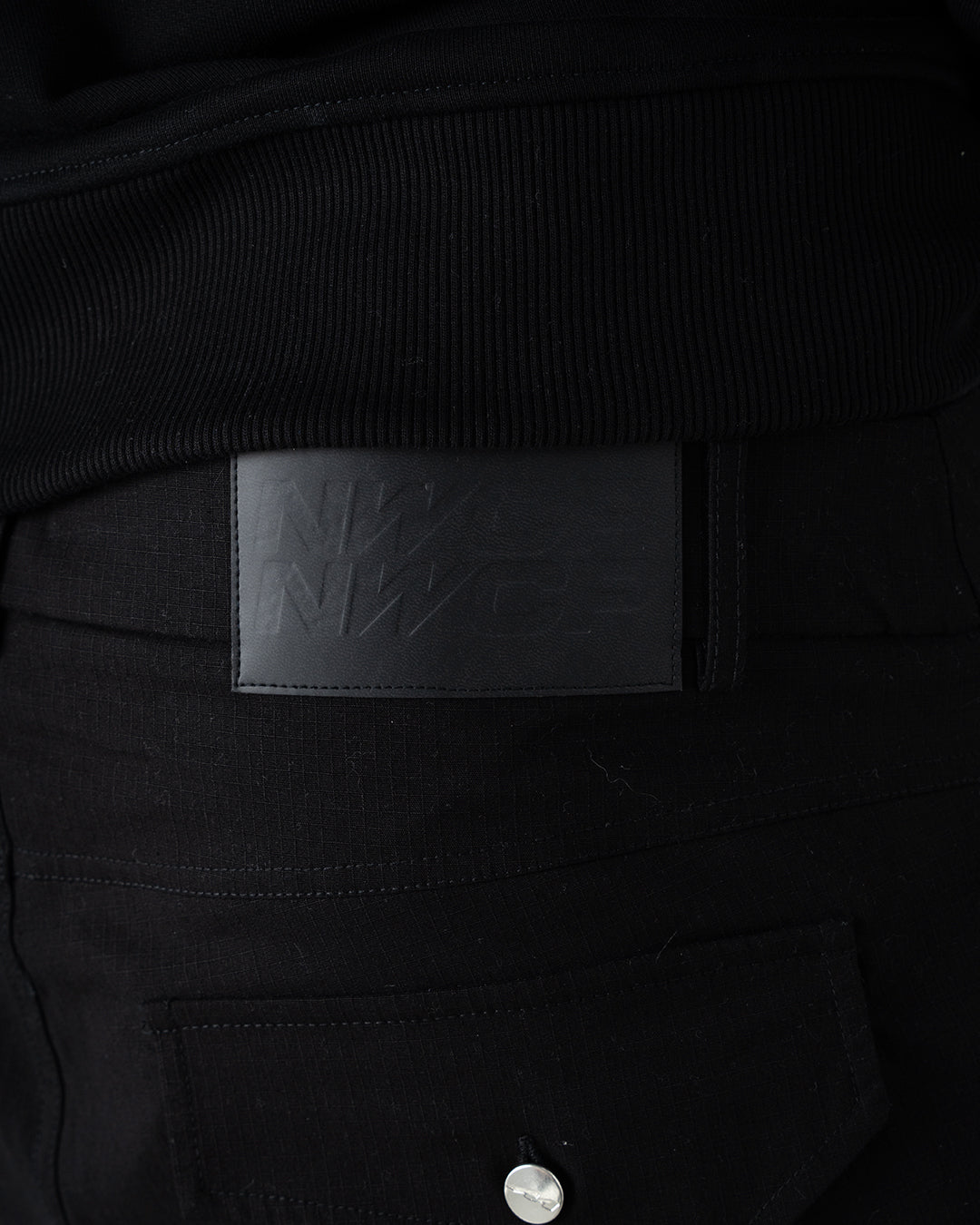 Utility Black Ripstop Pants