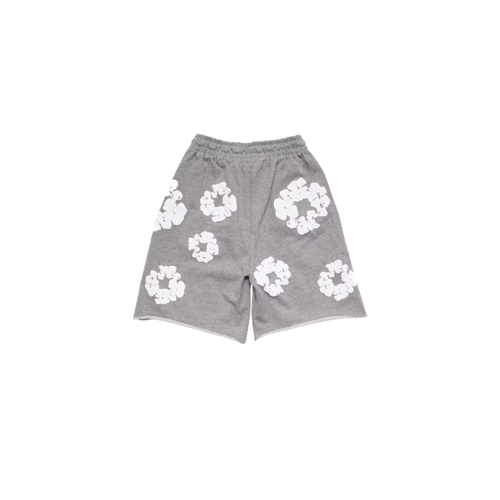 Denim Tears The Cotton Wreath Shorts Grey