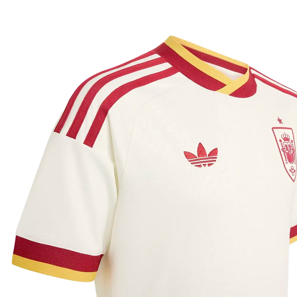 Adidas Spain 26 Away Jersey Off White