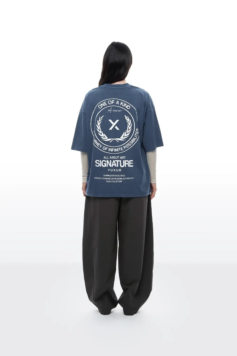 YUXUS DEEPSEA AZURE TSHIRT