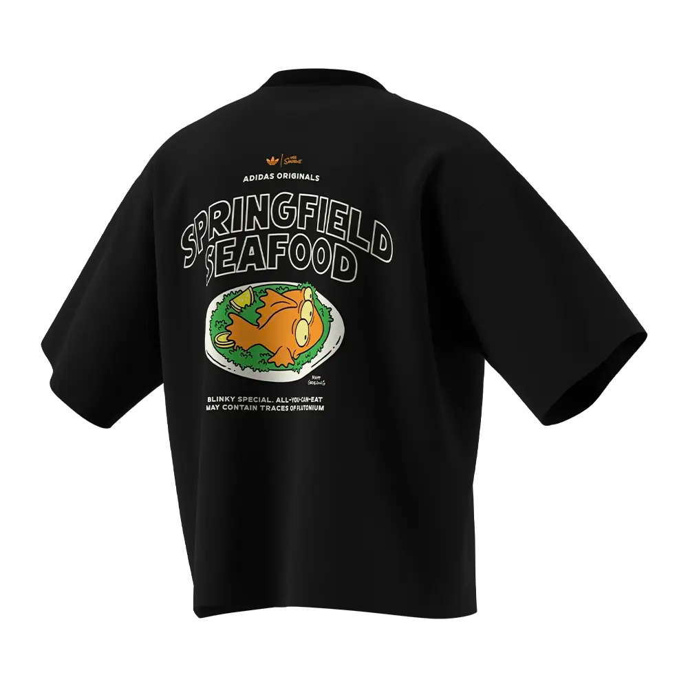 Adidas x The Simpsons GFX Tee Black