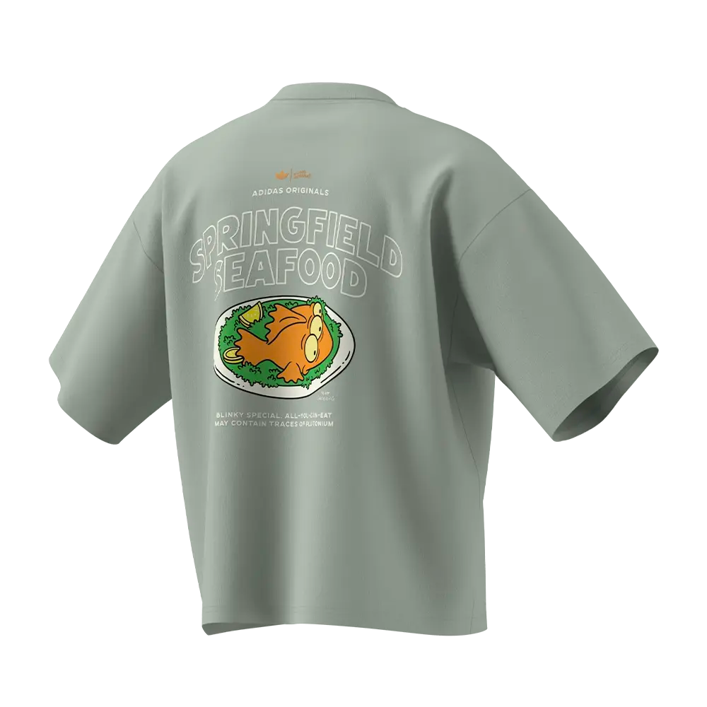 Adidas x The Simpsons GFX Tee Linen Green