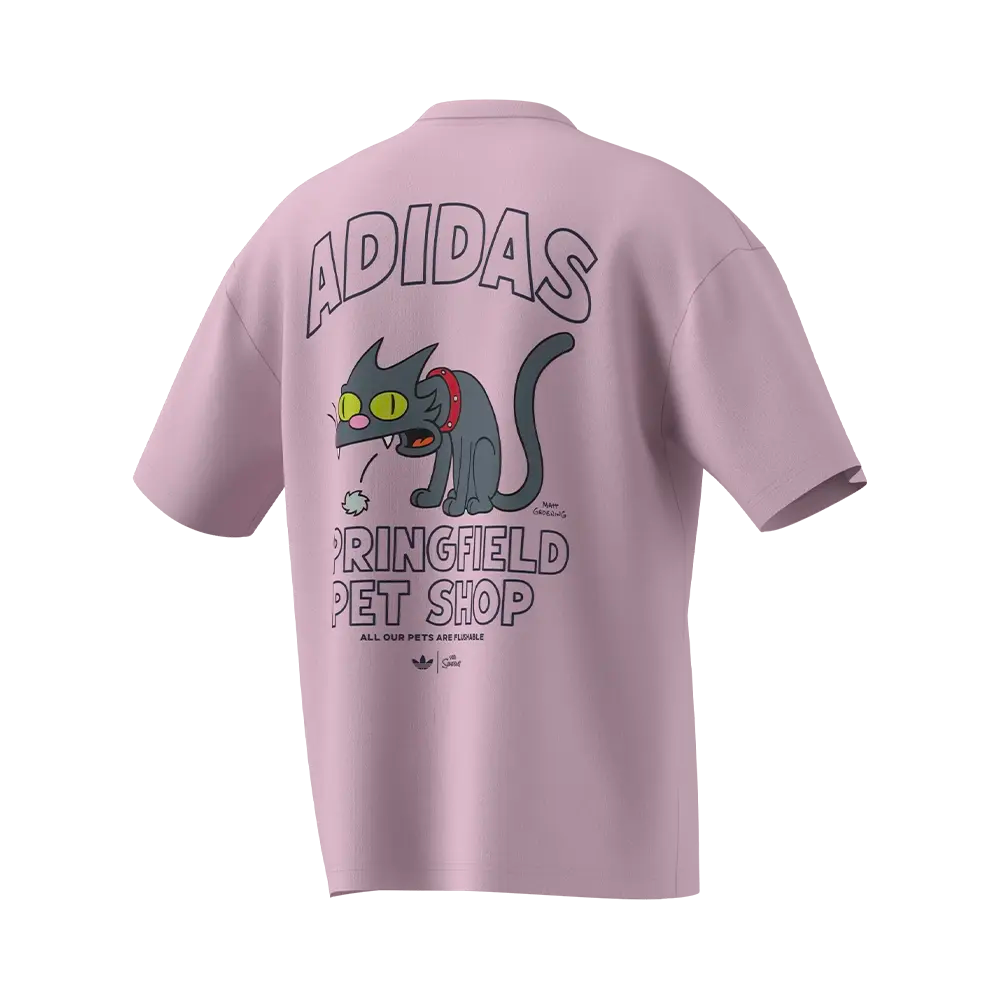 Adidas x The Simpsons GFX Tee Pink