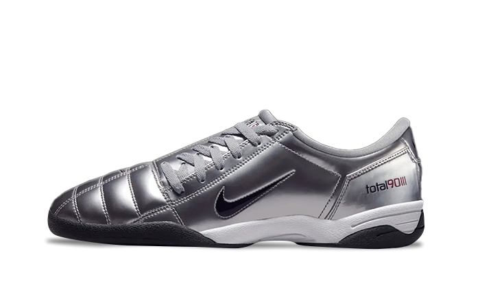 シューズ Nike Total 90 llic Silver and Black Nike Total 90 3 SP Metallic Silver Black – Newcop