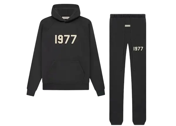 Fear of God Essentials 1977 Iron Black Full set