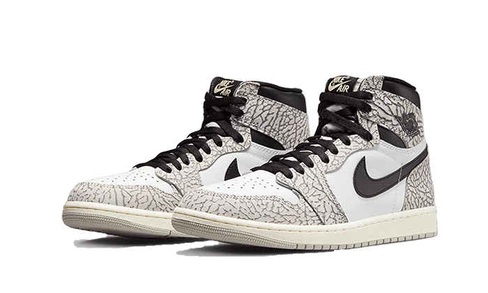 Newcop Air Jordan 1 Retro High Og White Cement Zapatillas 2