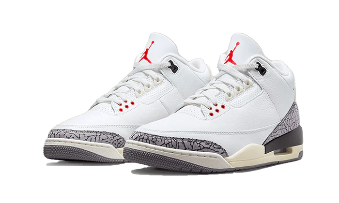 Newcop Air Jordan 3 Retro White Cement Reimagined Zapatillas 2