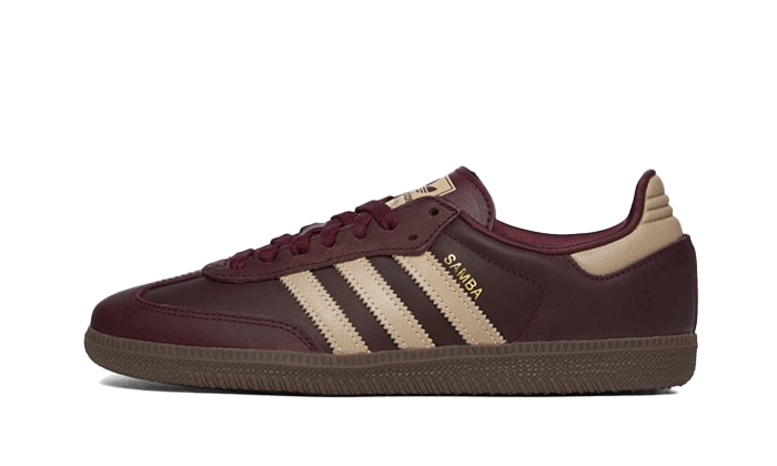 Adidas Samba OG Maroon Crystal Sand