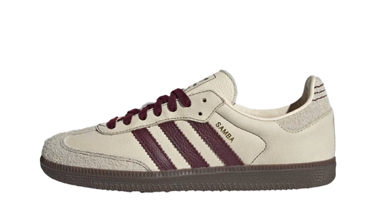 Adidas Samba OG Wonder White Maroon