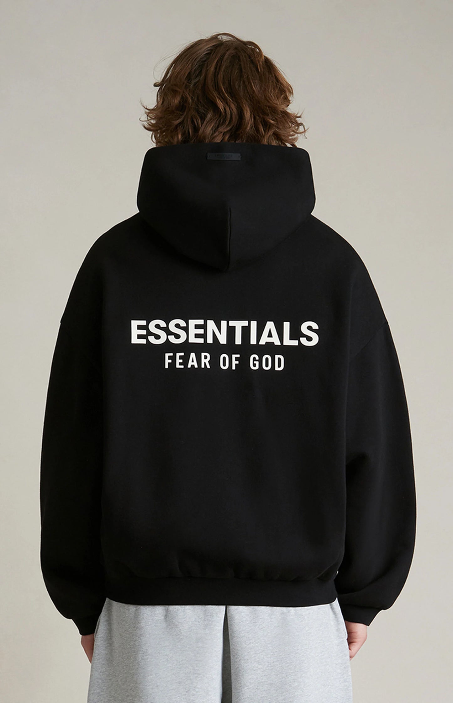 Fear of God Essentials Hoodie Fleece Black