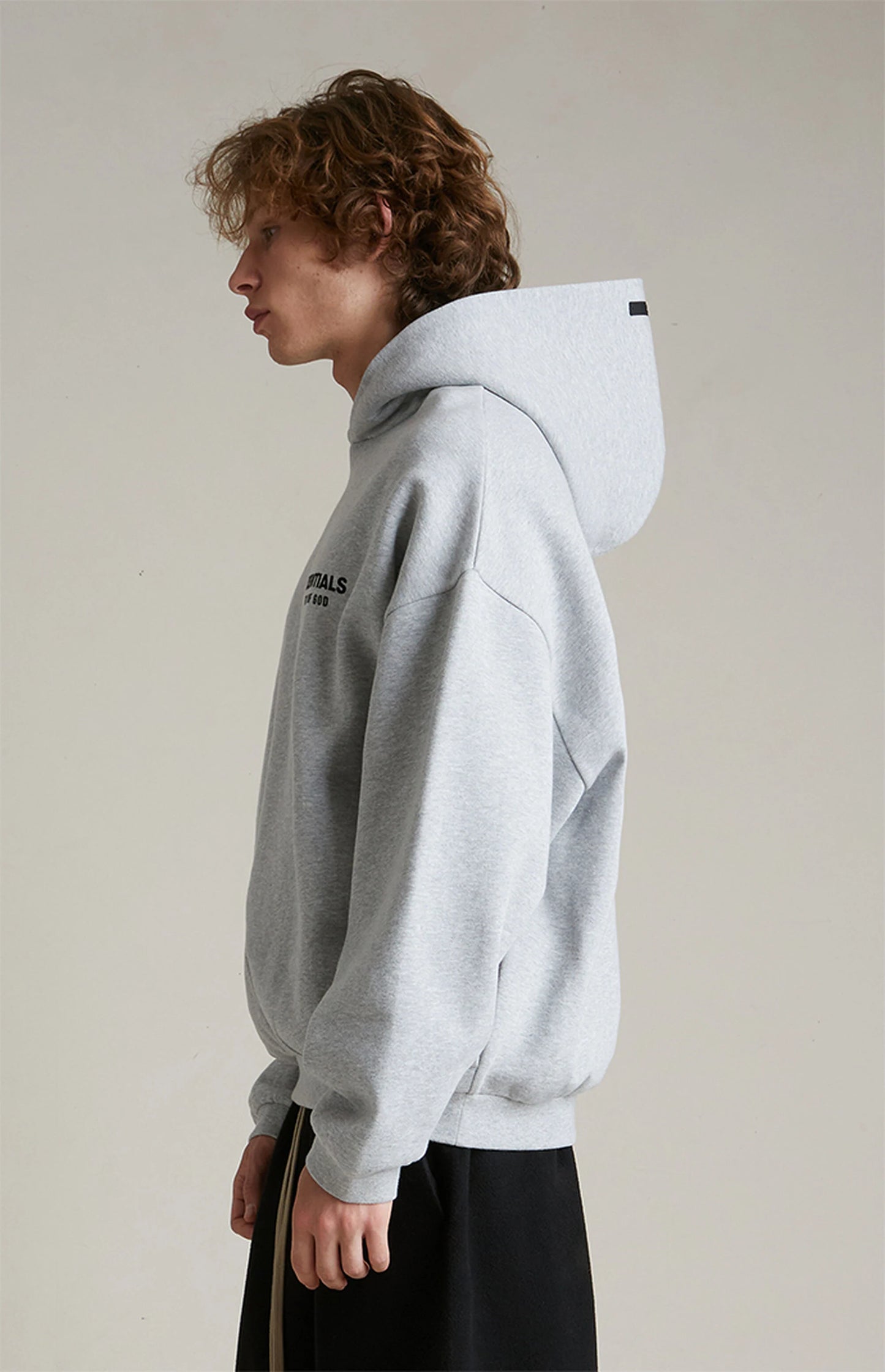 Fear of God Essentials Hoodie Fleece Light Heather Gray