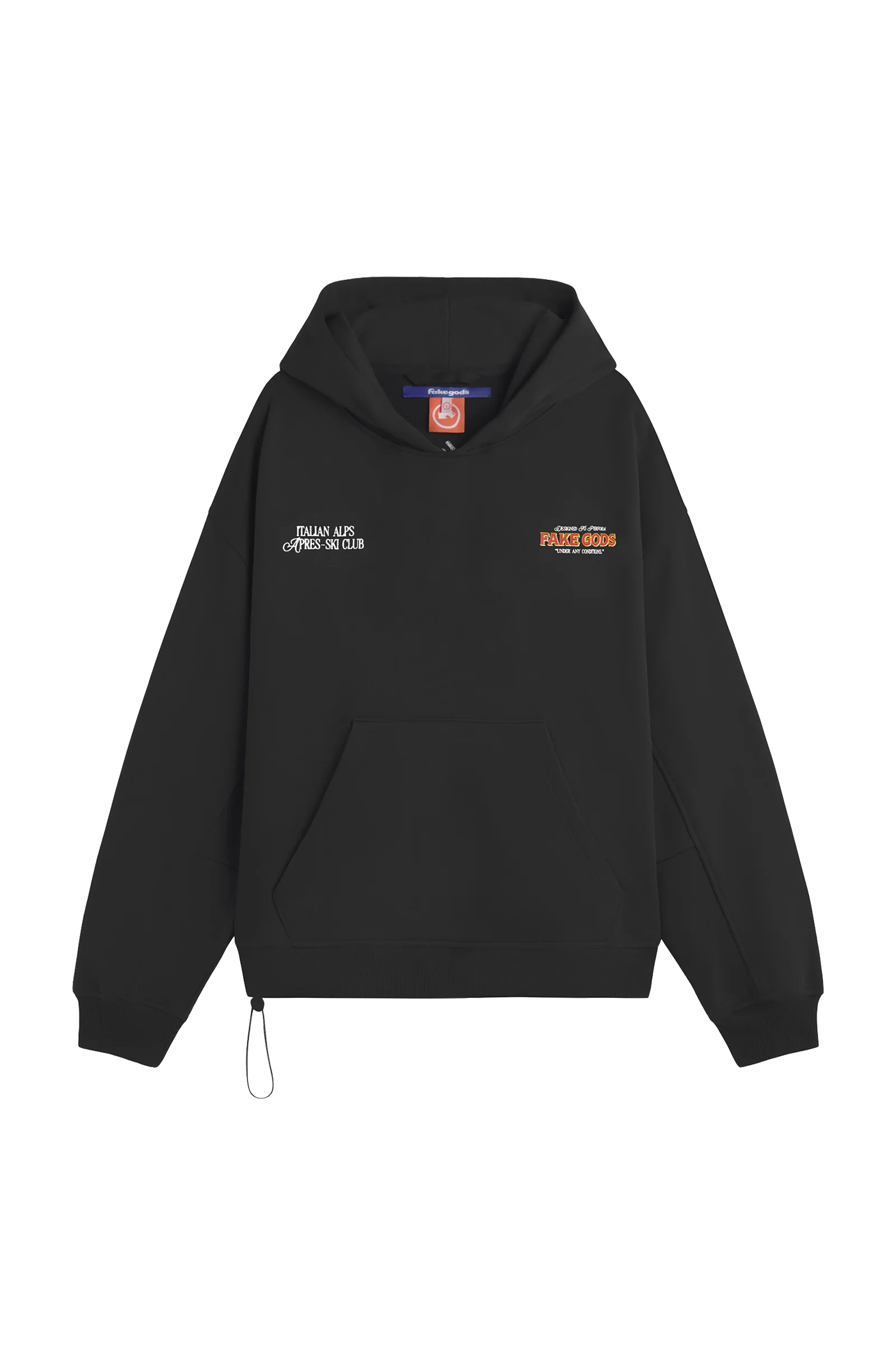 APRÈS SKI HOODIE DARK GREY