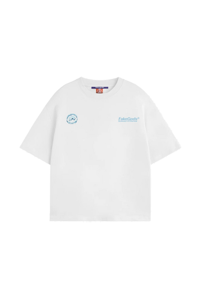 ICED LOGO TEE WHITE