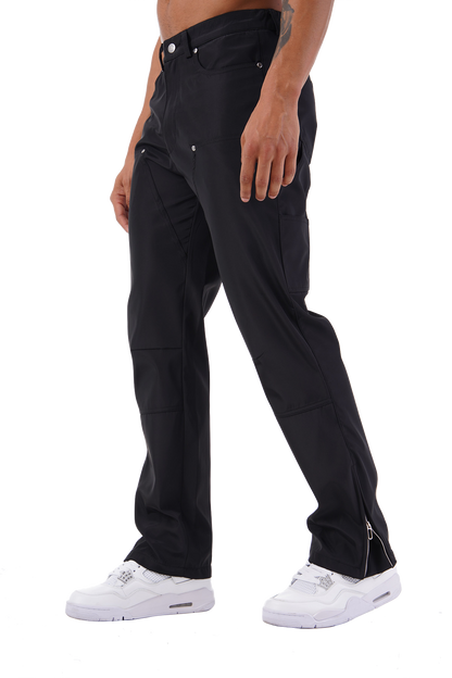 Black Cargo Trousers