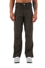 Dark Green Cargo Trousers
